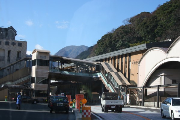 箱根湯本駅の駅舎